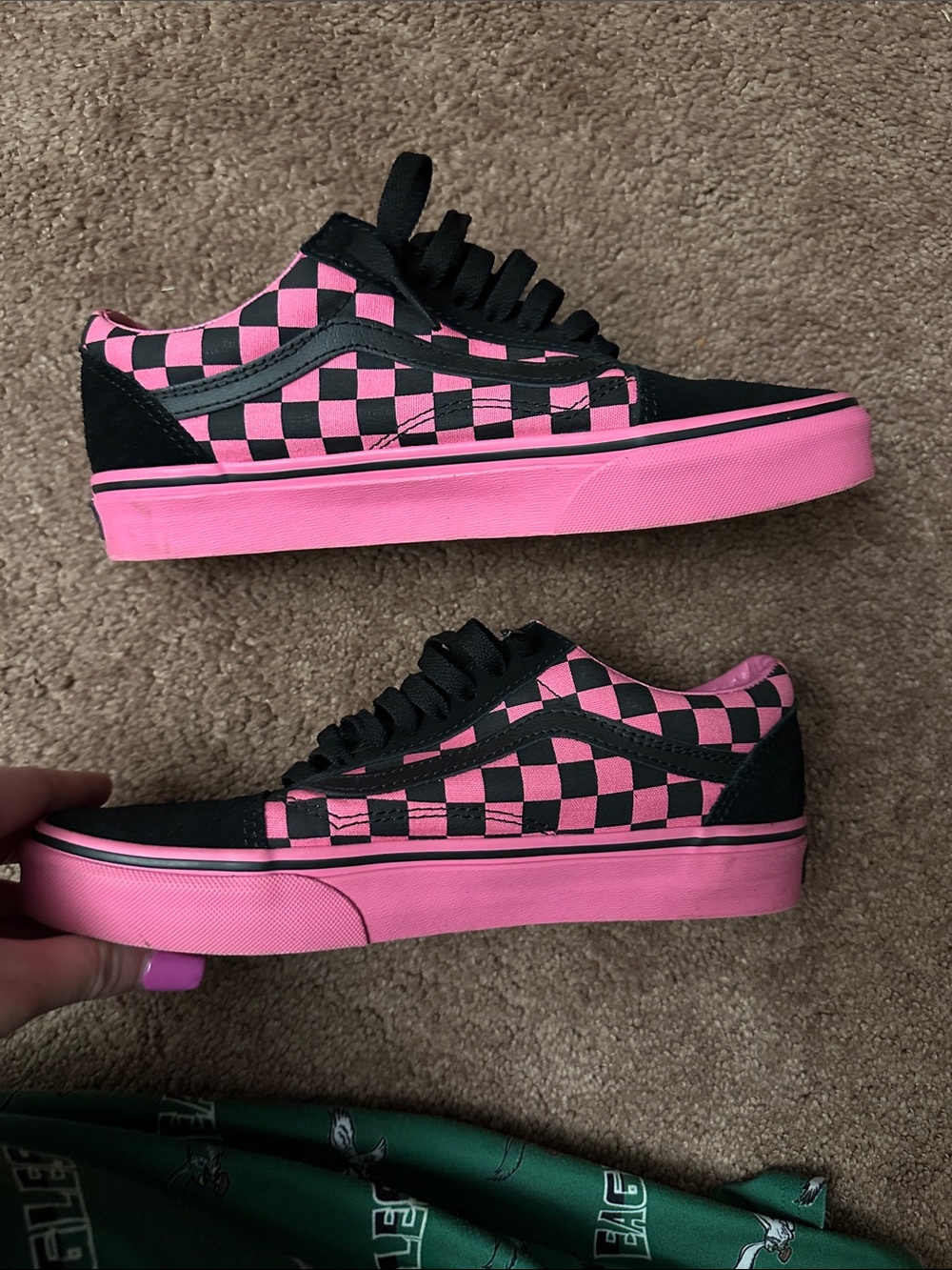 Vans Pink & Black Checkerboard - Picture 6 of 8